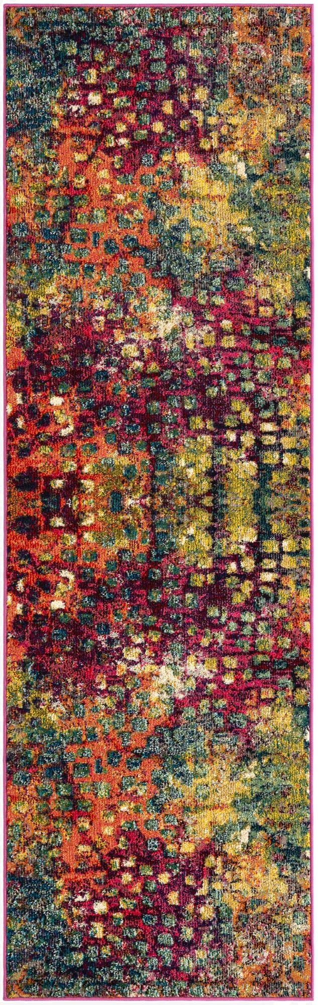  2' 7 x 8'  Washable Sevilla Runner Rug