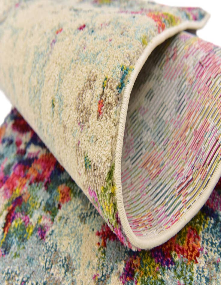 Detail image of  2' 2 x 6' 9  Washable Theia Runner Rug