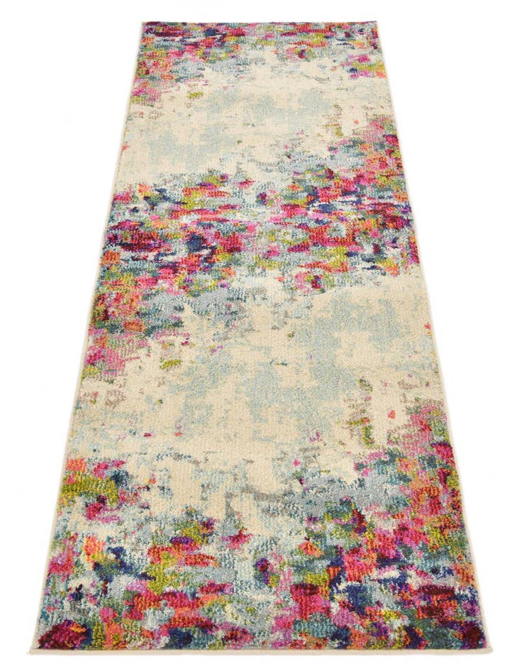 Detail image of  2' 2 x 6' 9  Washable Theia Runner Rug