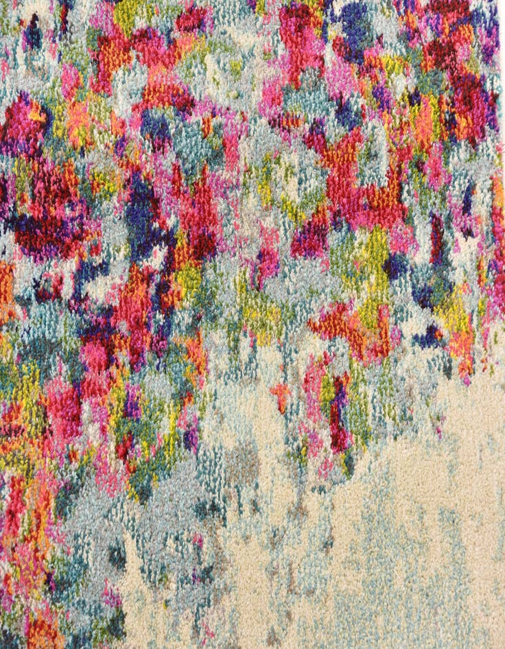 Detail image of  2' 2 x 6' 9  Washable Theia Runner Rug