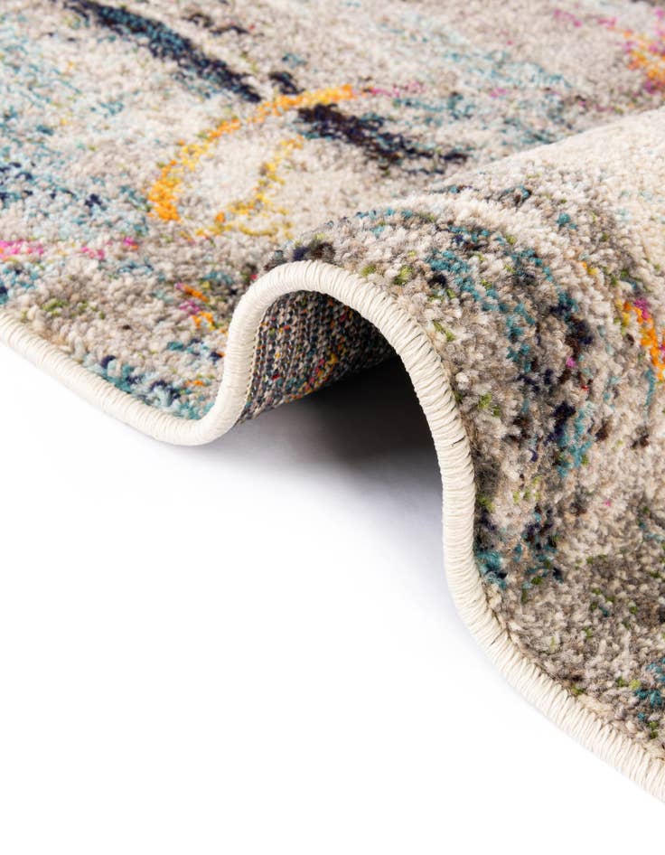 Detail image of  2' x 6' 9  Washable Theia Runner Rug