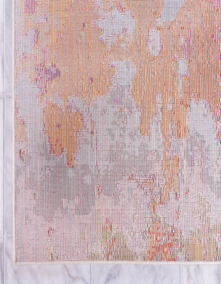 Detail image of  2' 2 x 6' 9  Washable Theia Runner Rug