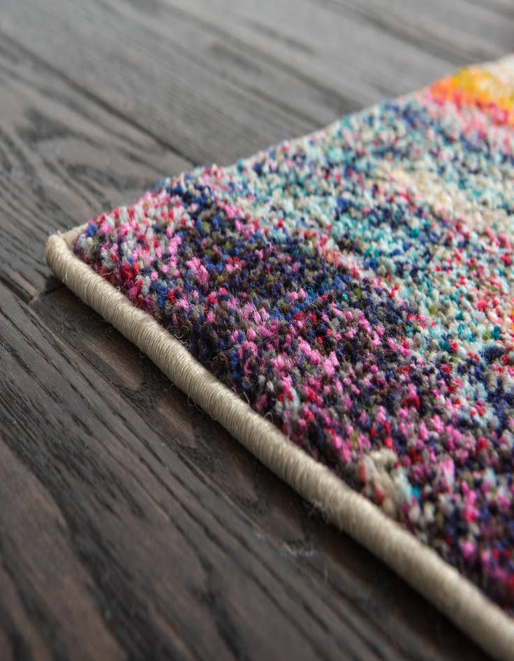 Detail image of  2' 2 x 6' 9  Washable Theia Runner Rug