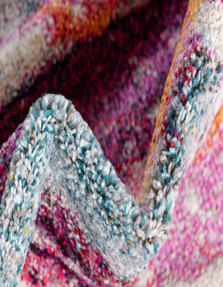 Detail image of  2' 2 x 6' 9  Washable Theia Runner Rug