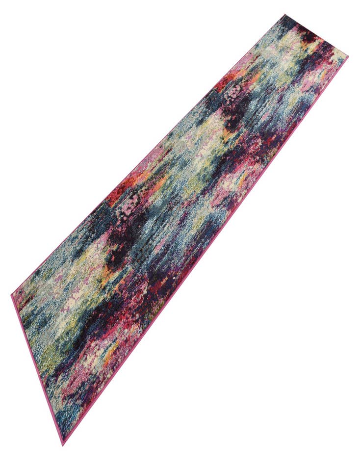 Detail image of  2' x 8'  Washable Theia Runner Rug