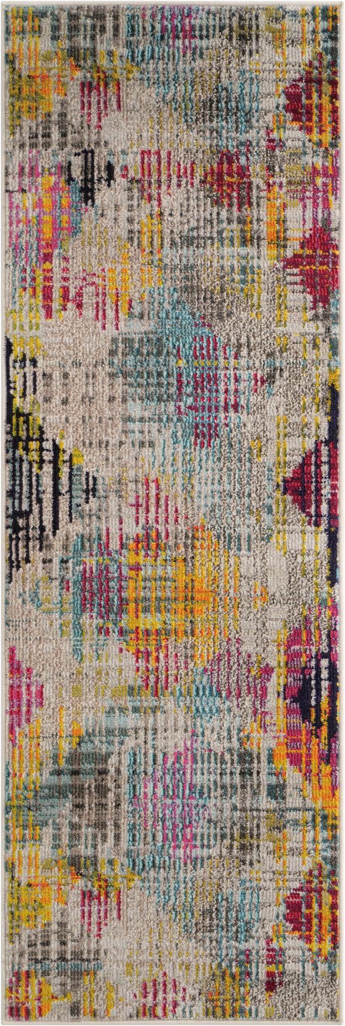  2' x 6'  Washable Theia Runner Rug