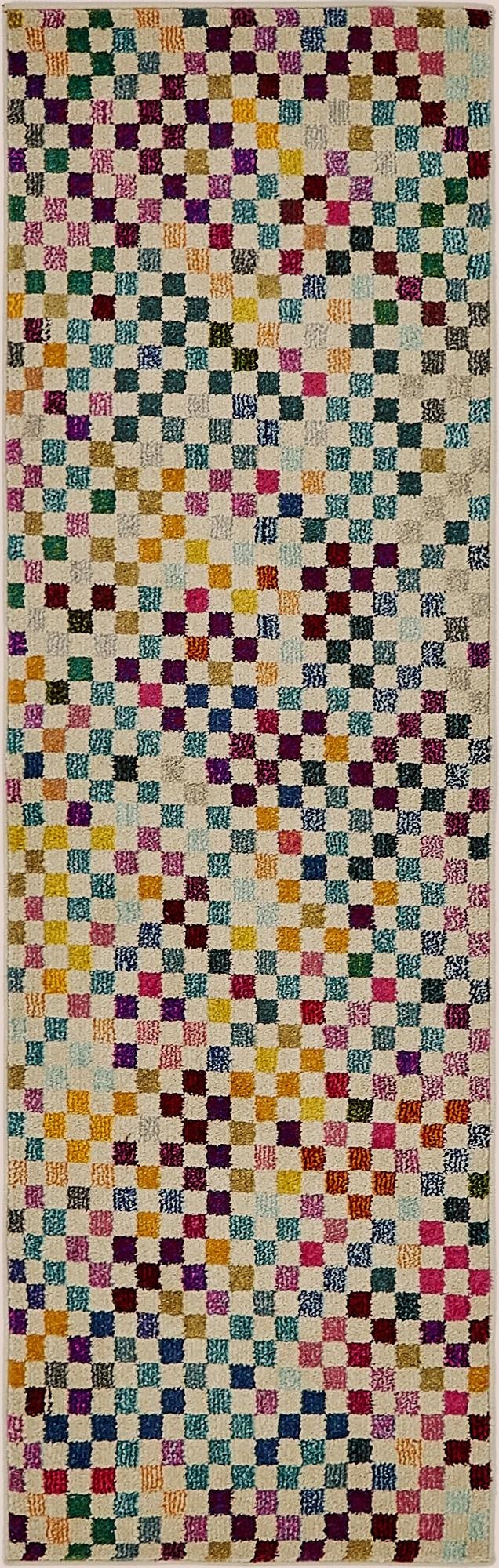 Primary image  2' 2 x 6' 7  Washable Theia Runner Rug