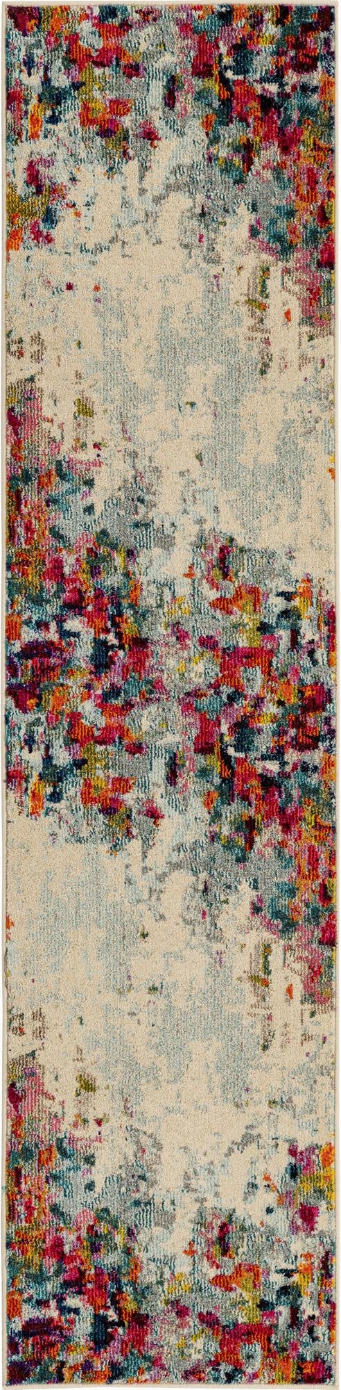  2' x 8'  Washable Theia Runner Rug