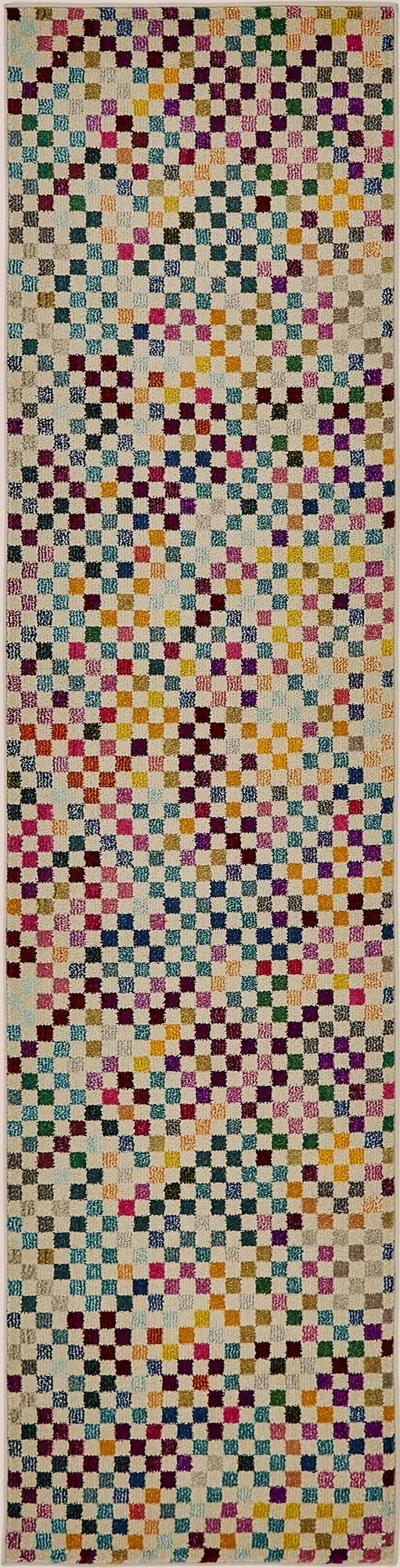  2' 7 x 10'  Washable Theia Runner Rug