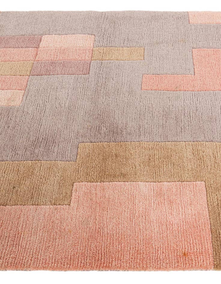 Detail image of  3' 1 x 9' 9  Hand Knotted Tibet Wool Runner Rug