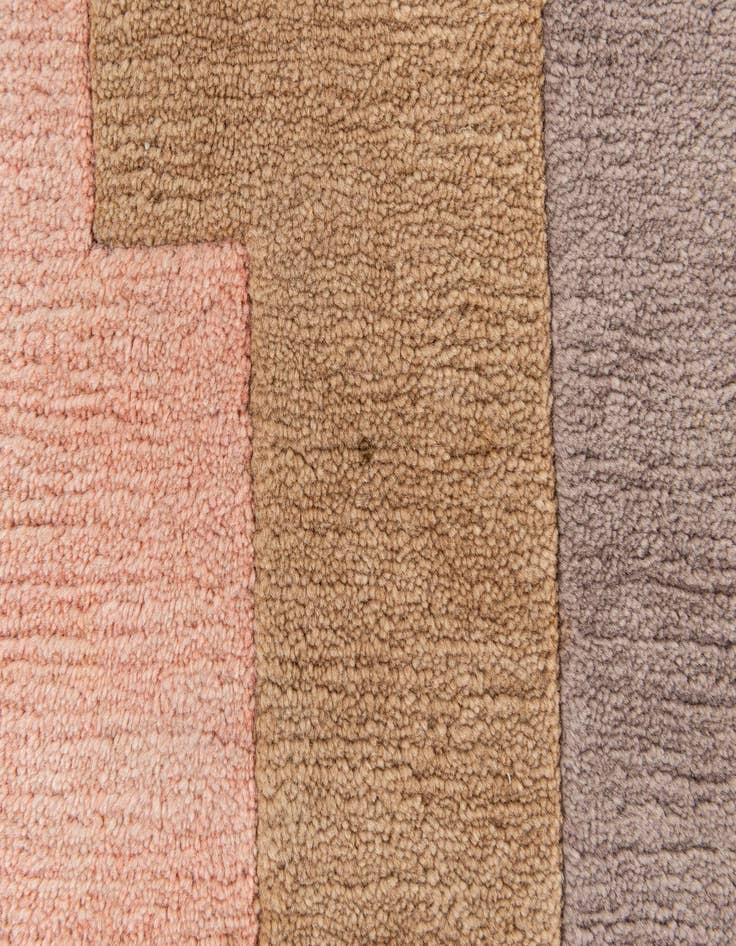 Detail image of  3' 1 x 9' 9  Hand Knotted Tibet Wool Runner Rug