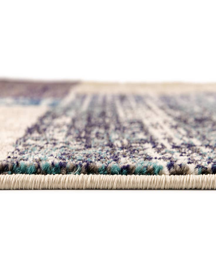 Detail image of  2' 7 x 12'  Washable Vivid Runner Rug