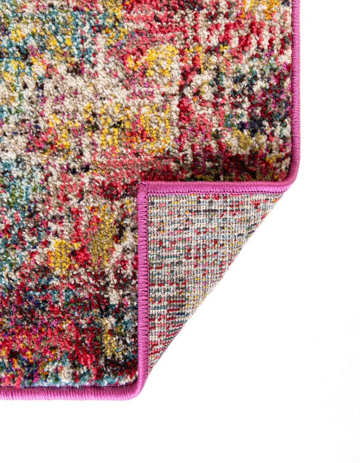 Detail image of  2' x 8'  Washable Vivid Runner Rug