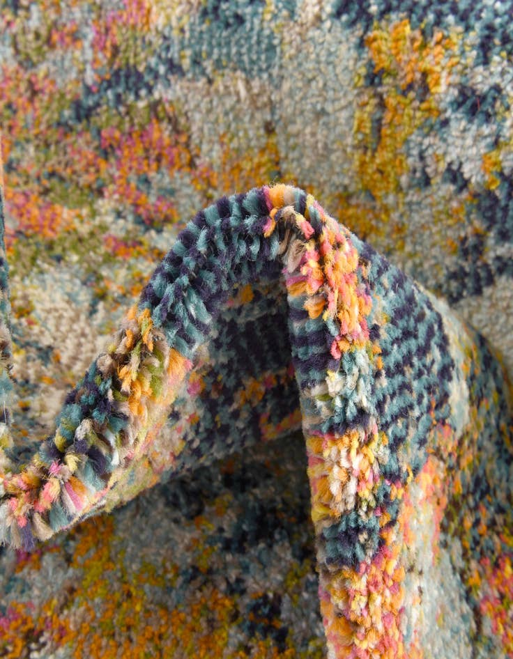 Detail image of  2' x 8'  Washable Vivid Runner Rug