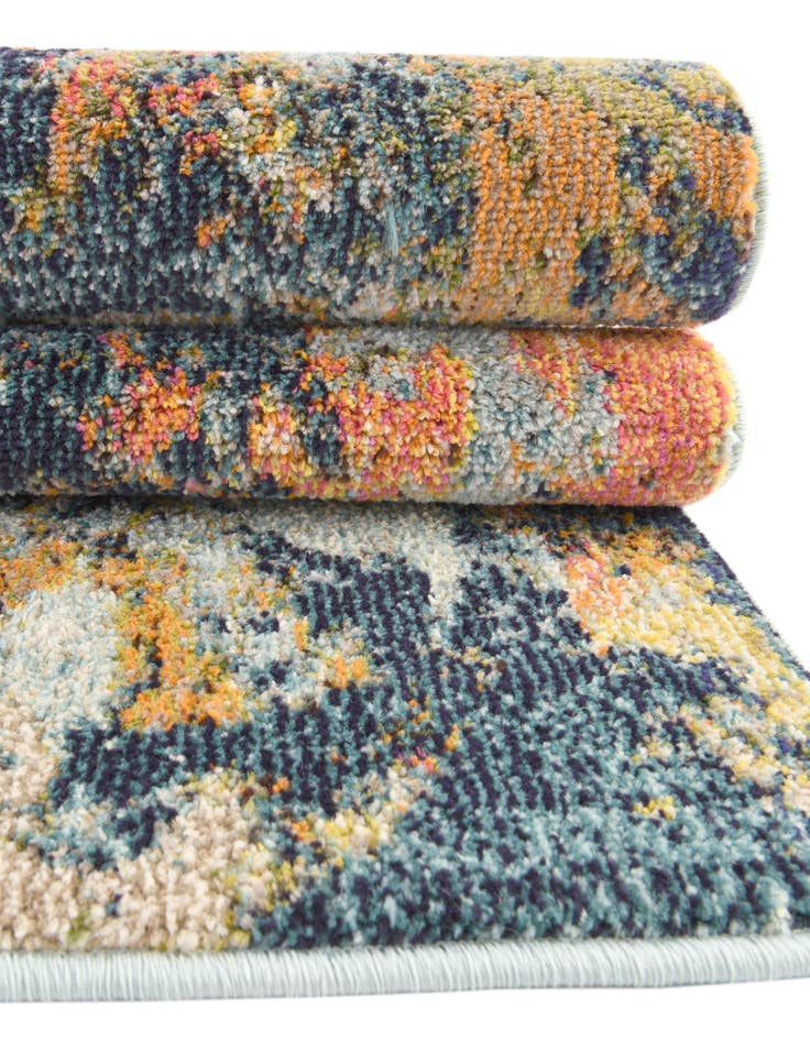 Detail image of  2' x 8'  Washable Vivid Runner Rug