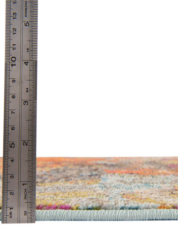 Detail image of  2' x 6'  Washable Vivid Runner Rug