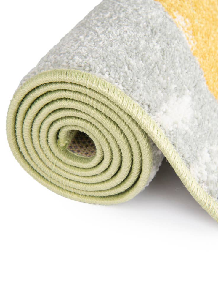 Detail image of  2' 2 x 6' 1 Gorilla Whimsy Kids Runner Rug