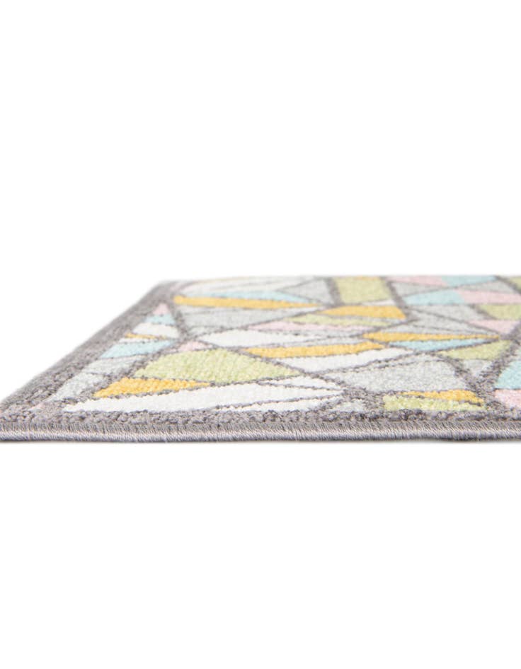 Detail image of  2' 2 x 5' 1 Stained Glass Whimsy Kids Runner Rug