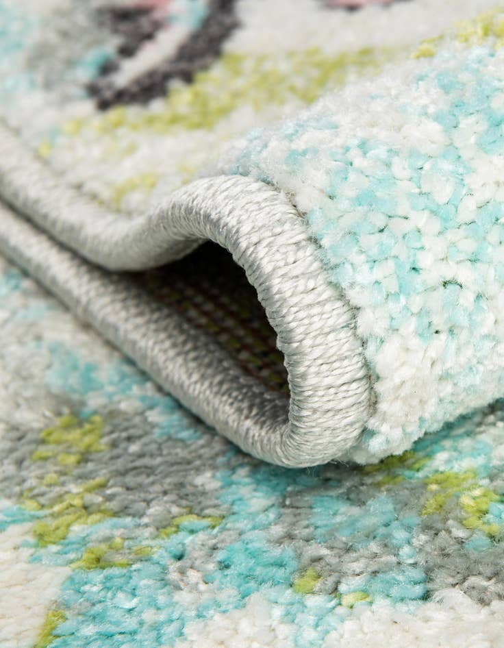 Detail image of  2' 2 x 6' Animals Whimsy Kids Runner Rug