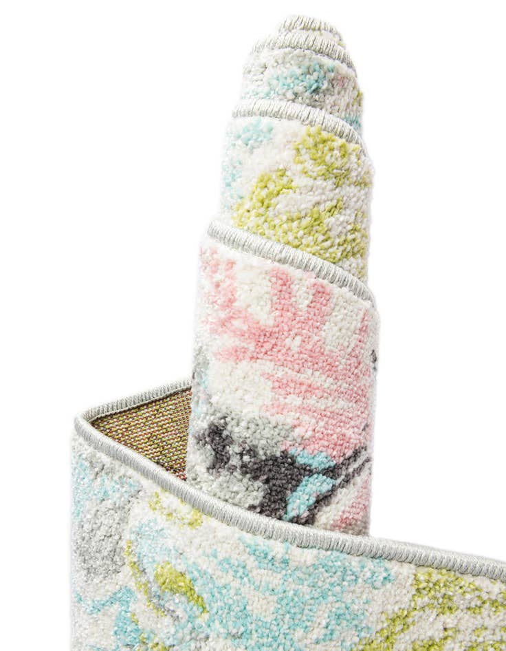 Detail image of  2' 2 x 6' Animals Whimsy Kids Runner Rug