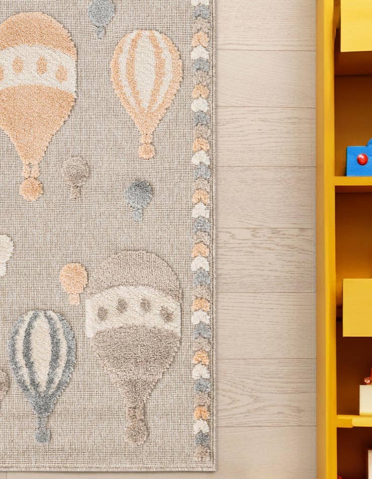 Detail image of  2' x 4' Whimsy Kids Runner Rug