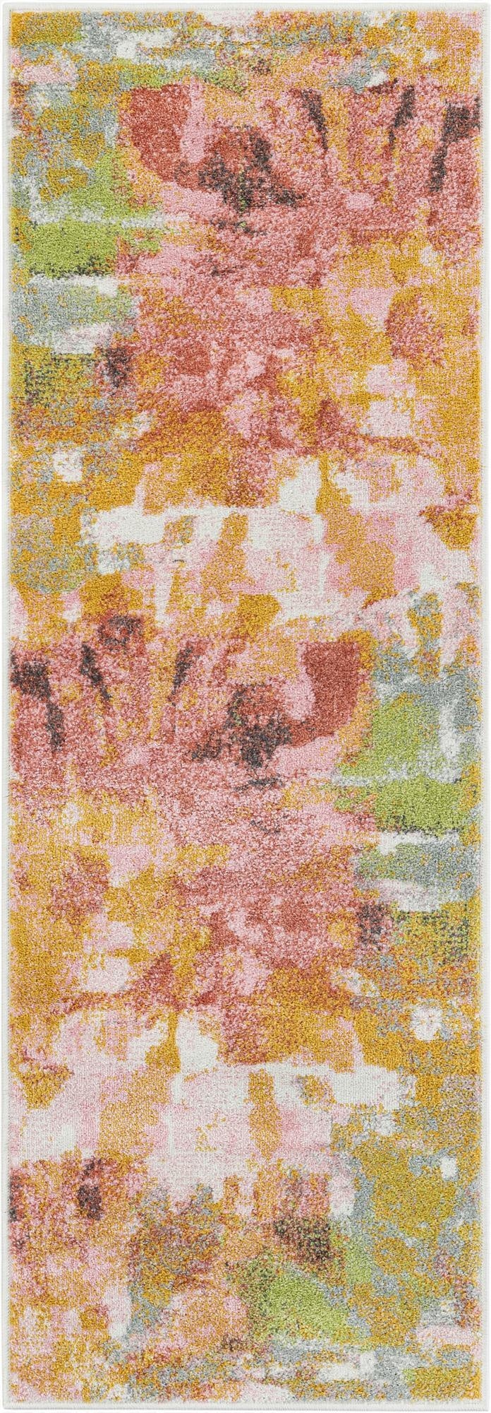  2' 2 x 6' 1 Abstract Whimsy Kids Runner Rug