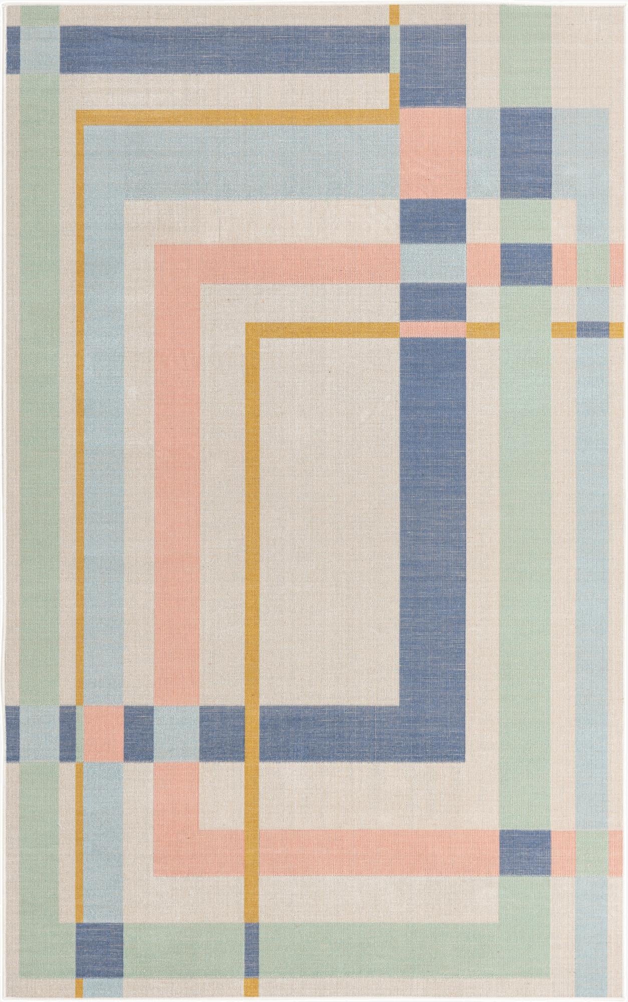  1' 4 x 1' 4 Lotus Sample Rug