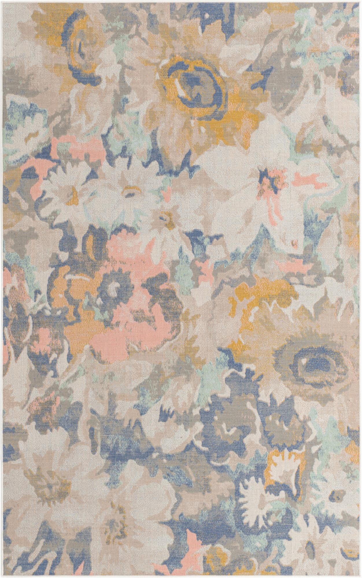  1' 4 x 1' 4 Lotus Sample Rug