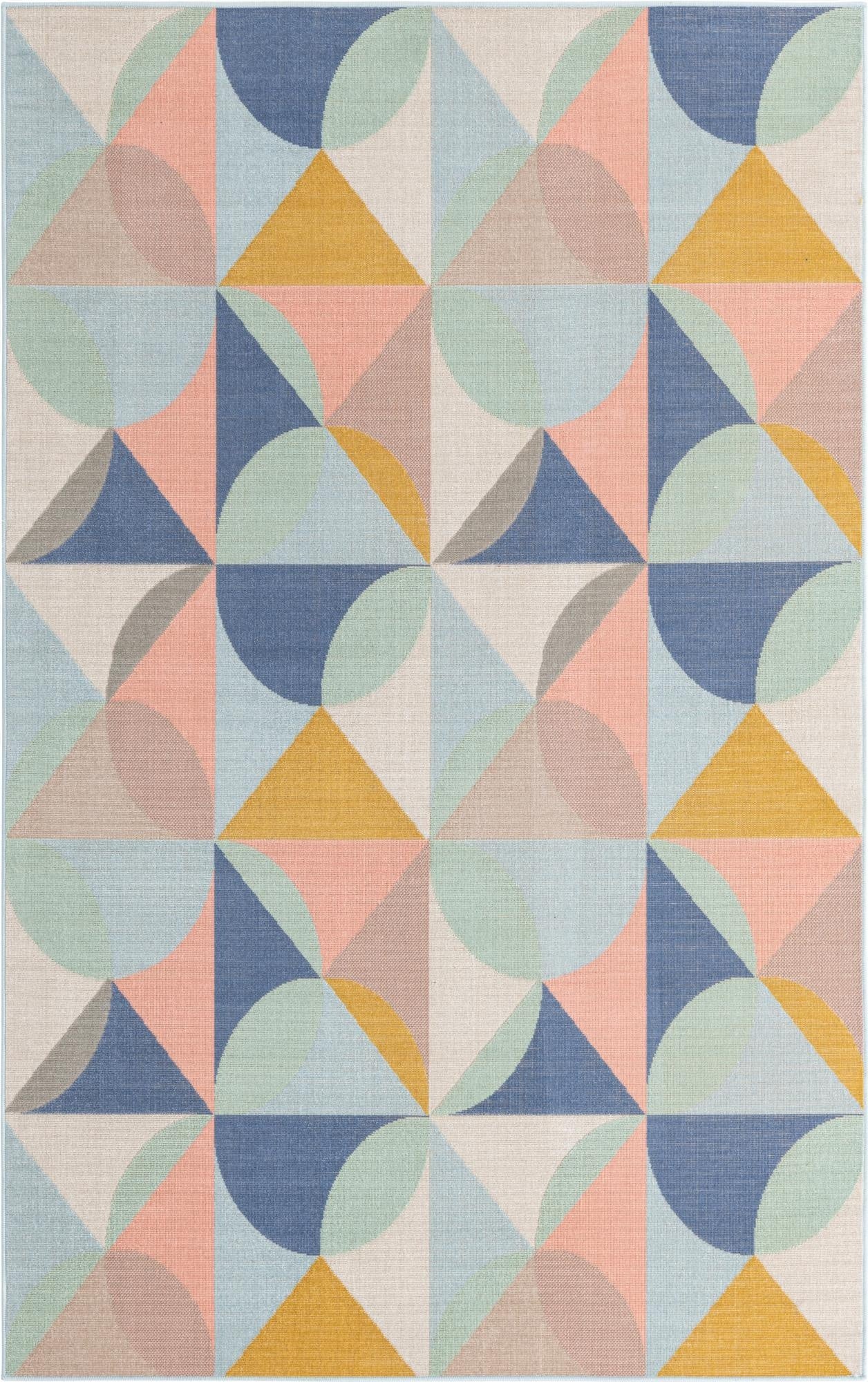  1' 4 x 1' 4 Lotus Sample Rug