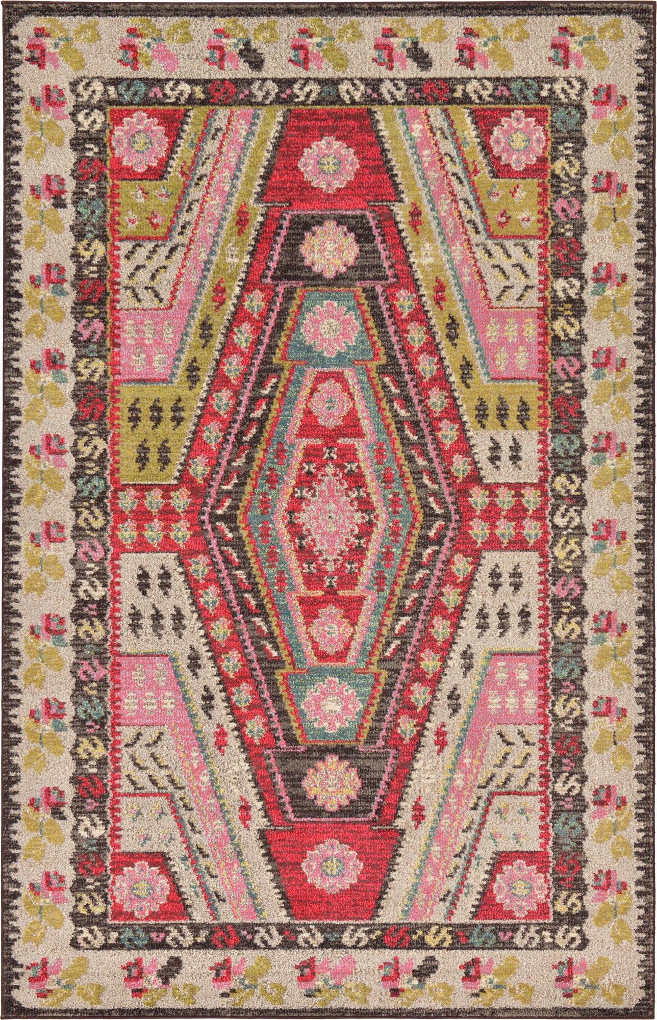  1' 4 x 1' 4  Washable Mesa Sample Rug