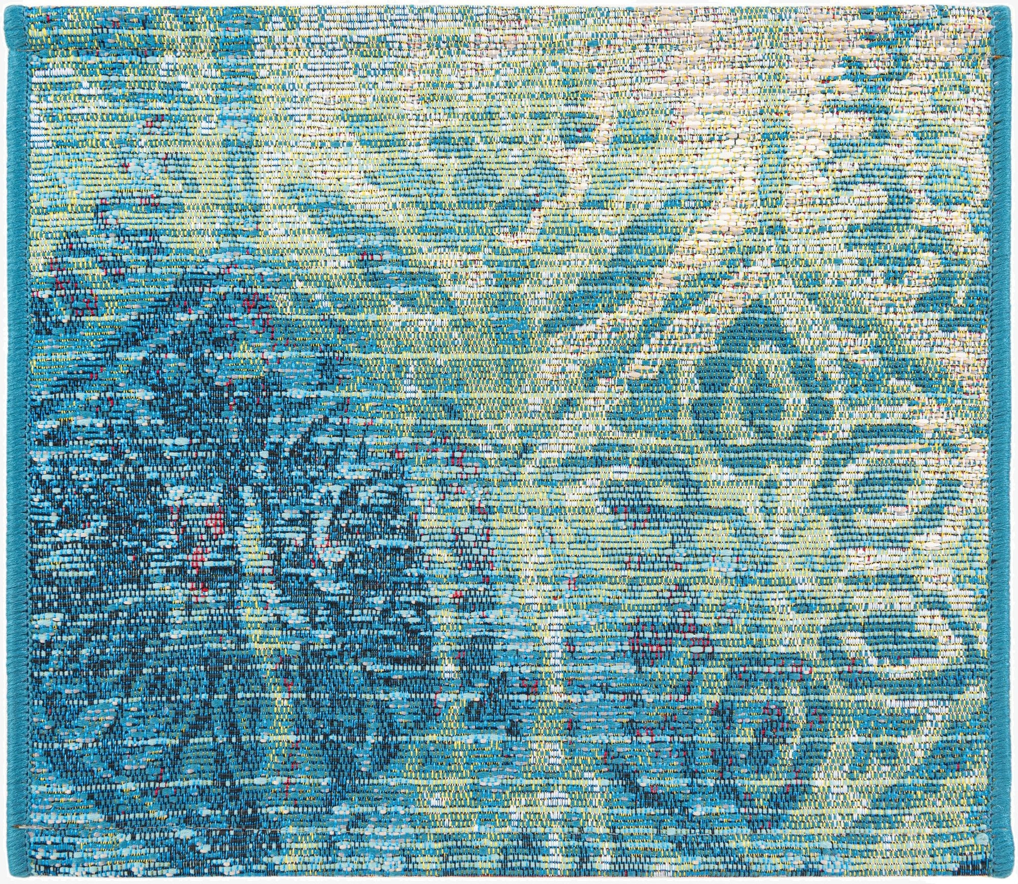  1' 4 x 1' 4  Washable Coastal Indoor / Outdoor Sample Rug
