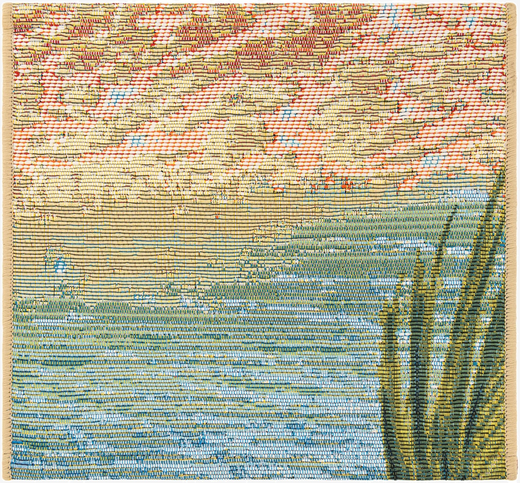  1' 4 x 1' 4  Washable Coastal Indoor / Outdoor Sample Rug