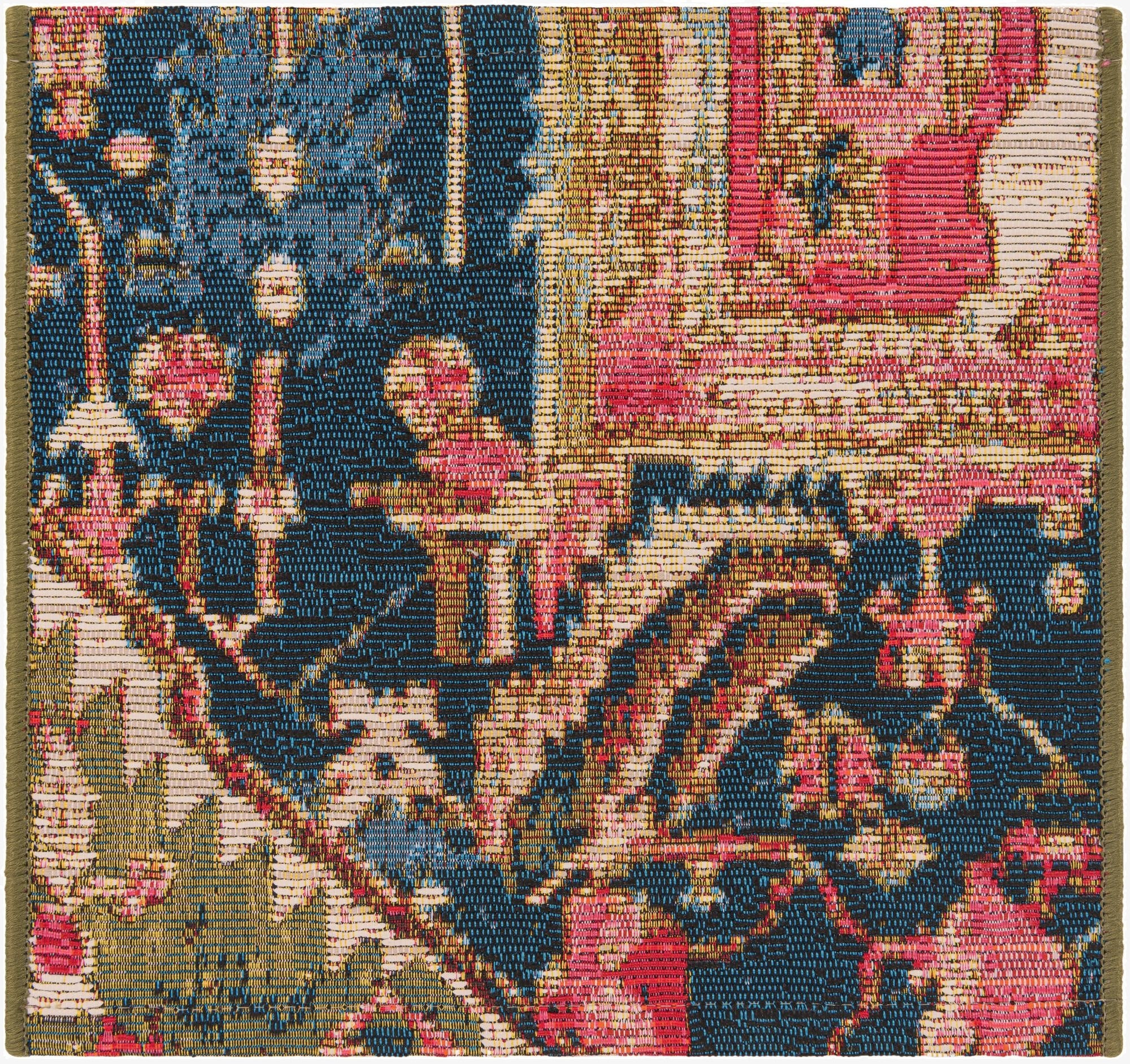  1' 4 x 1' 4  Washable Traditional Indoor / Outdoor Sample Rug