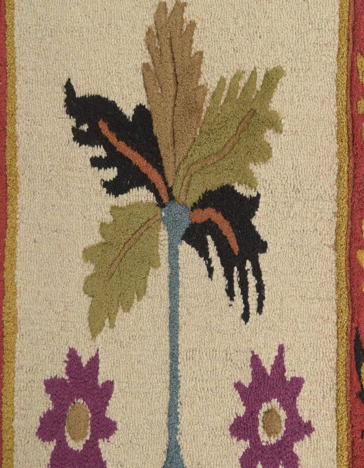 Detail image of  7' 8 x 9' 7 Agra Square Rug