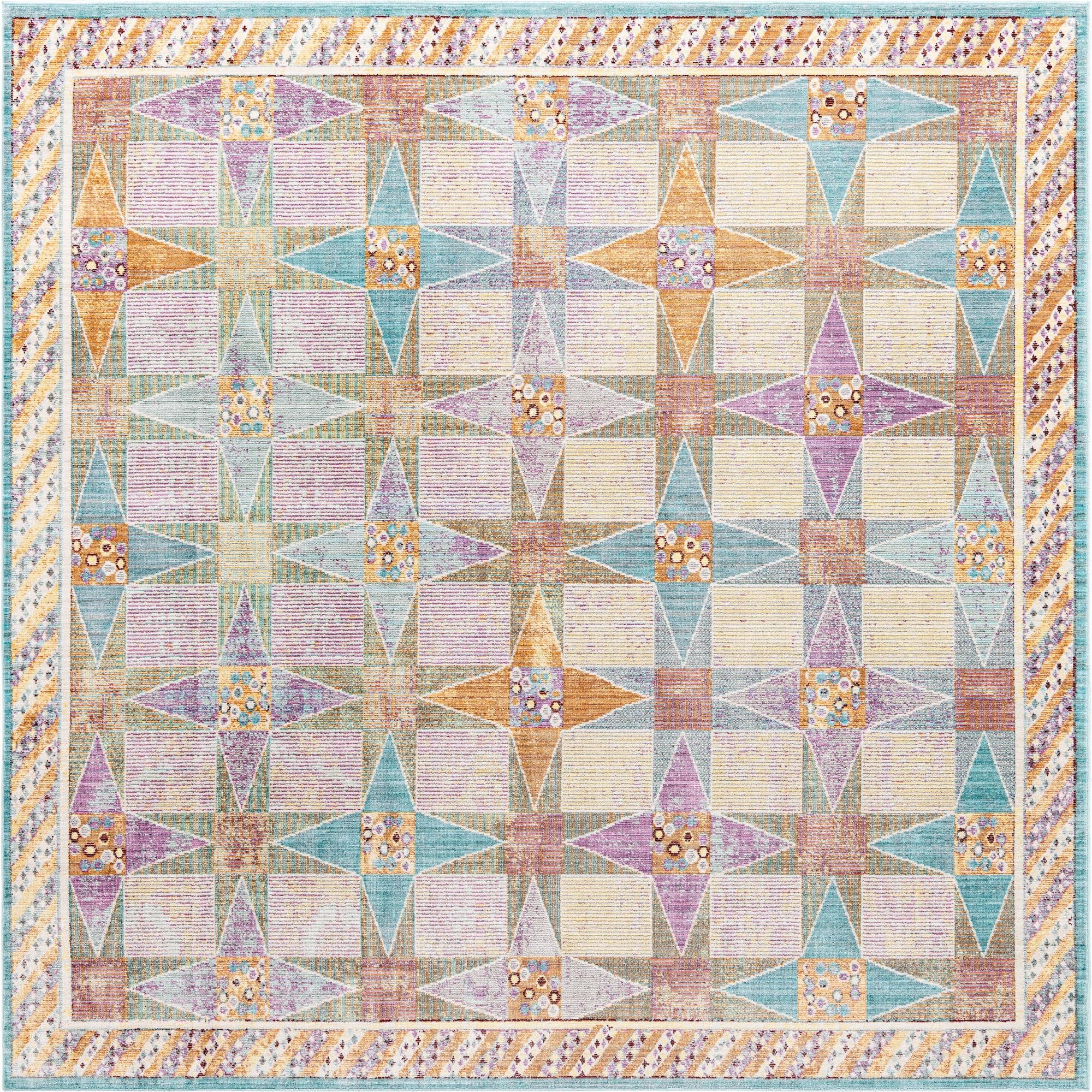  8' x 8' Alexis Square Rug