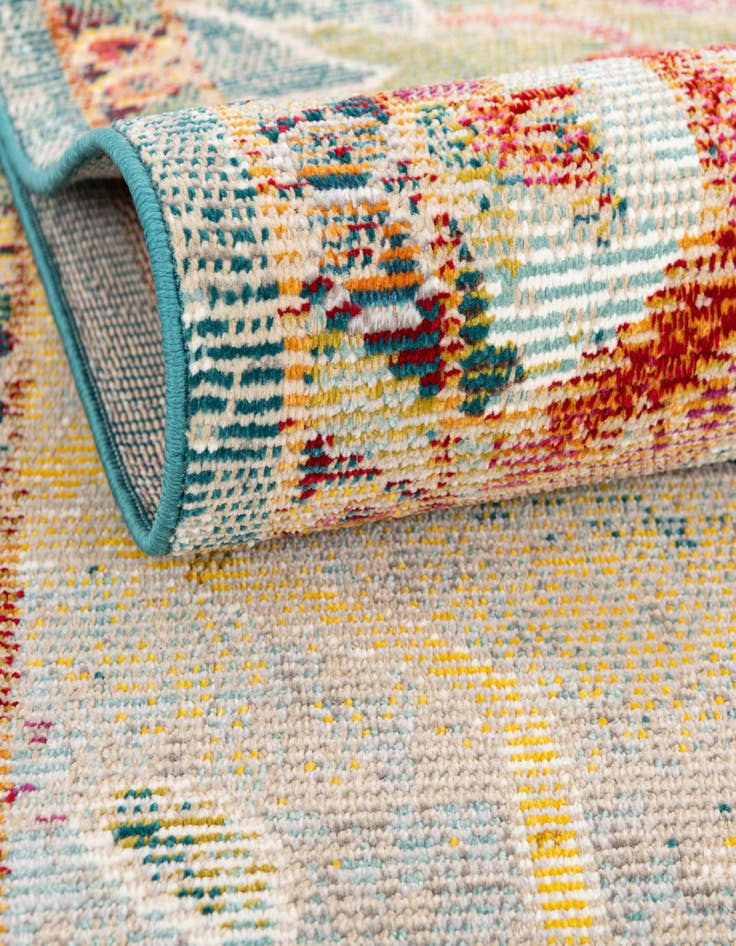 Detail image of  8' 8 x 9' Amulet Square Rug