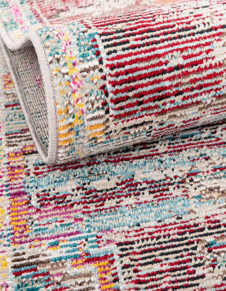 Detail image of  7' x 7' Amulet Square Rug