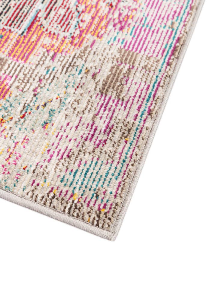 Detail image of  7' x 7' Amulet Square Rug