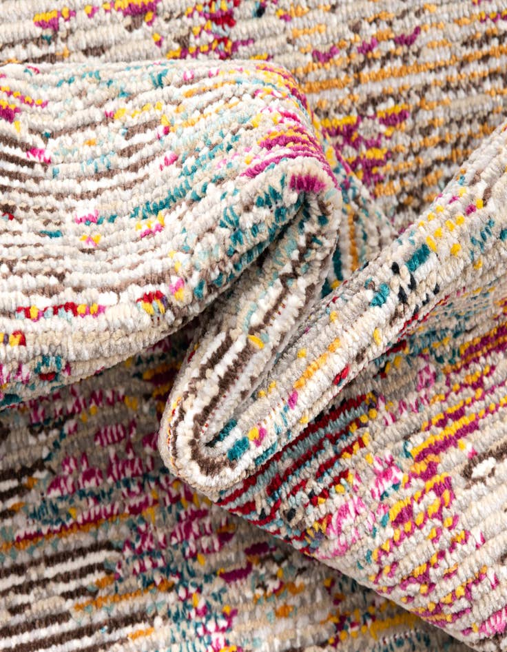 Detail image of  7' x 7' Amulet Square Rug