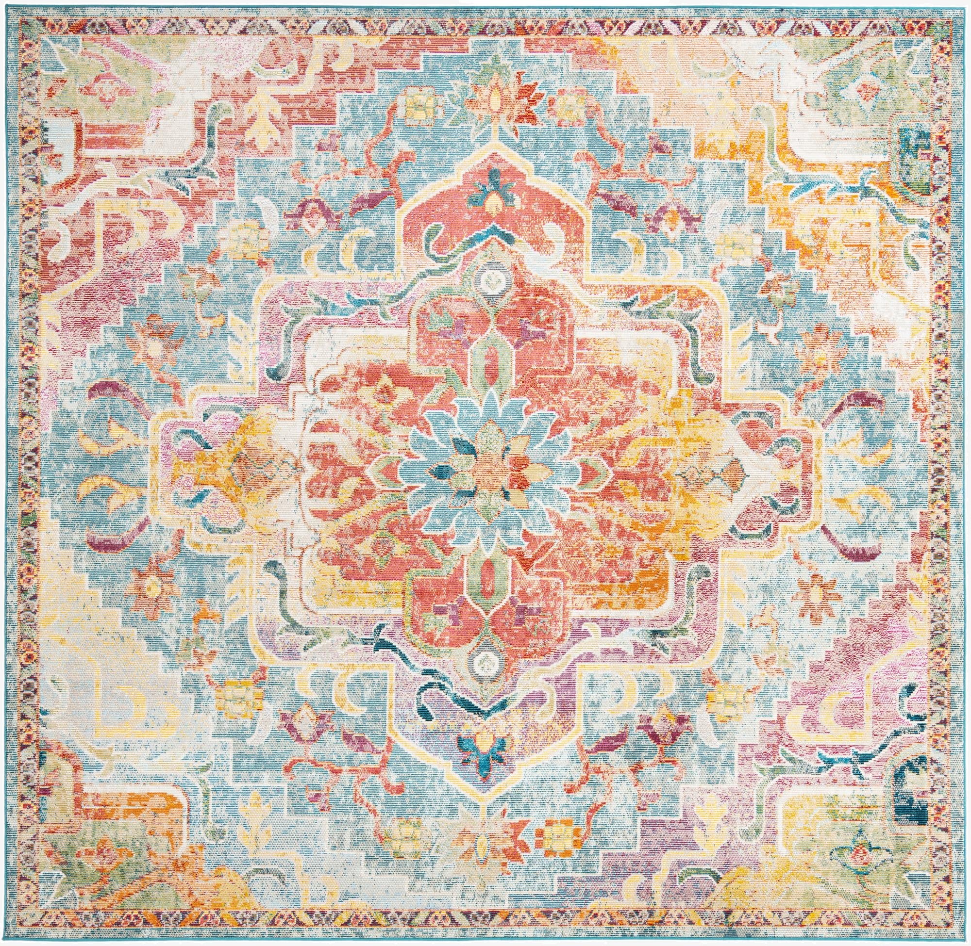  8' 8 x 9' Amulet Square Rug