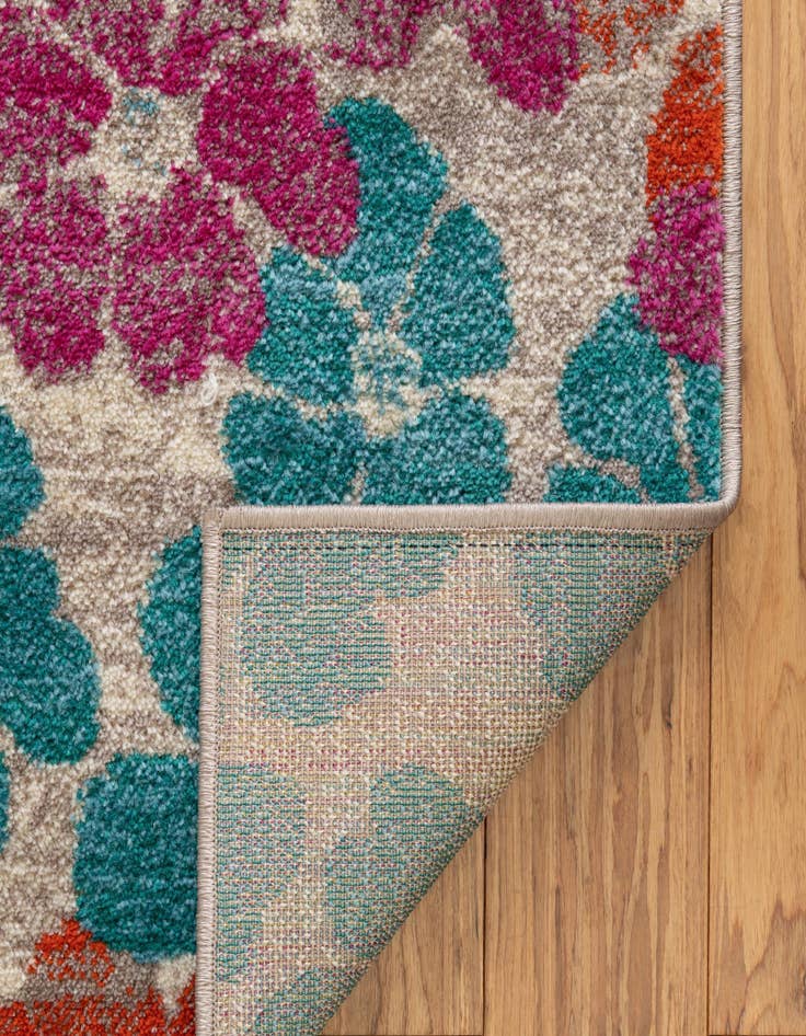 Detail image of  10' x 10' Azalea Square Rug