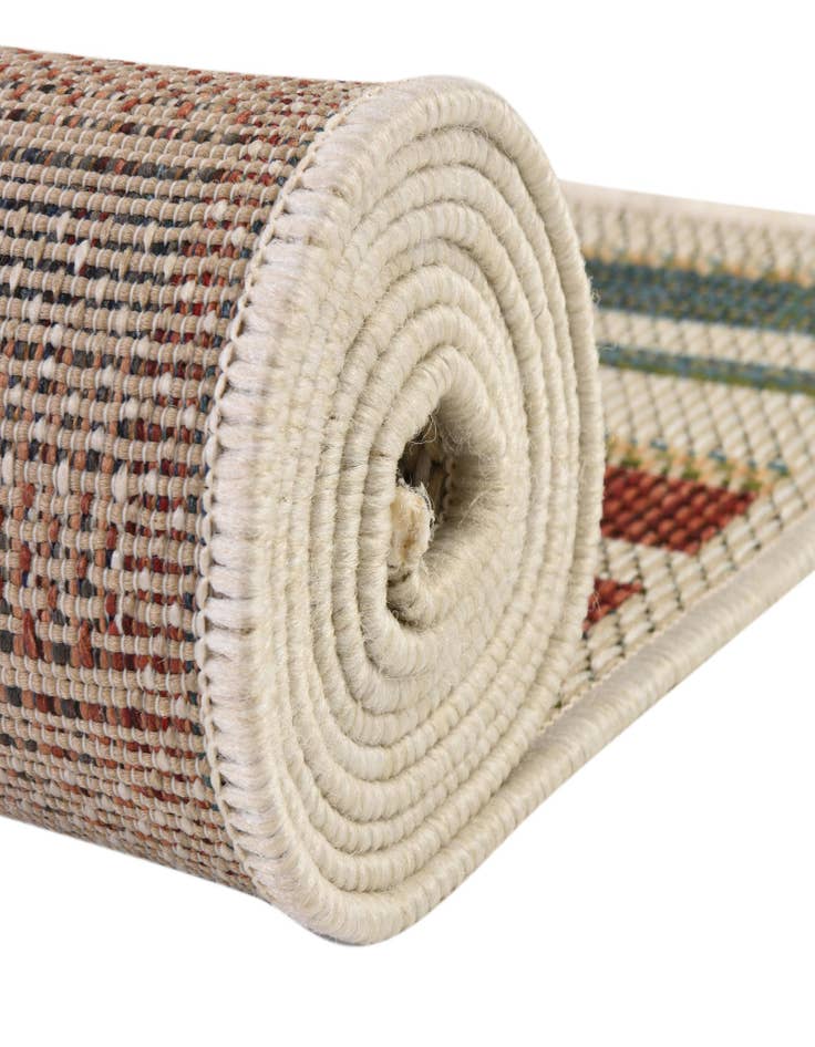 Detail image of  10' x 10'  Washable Baja Indoor / Outdoor Square Rug