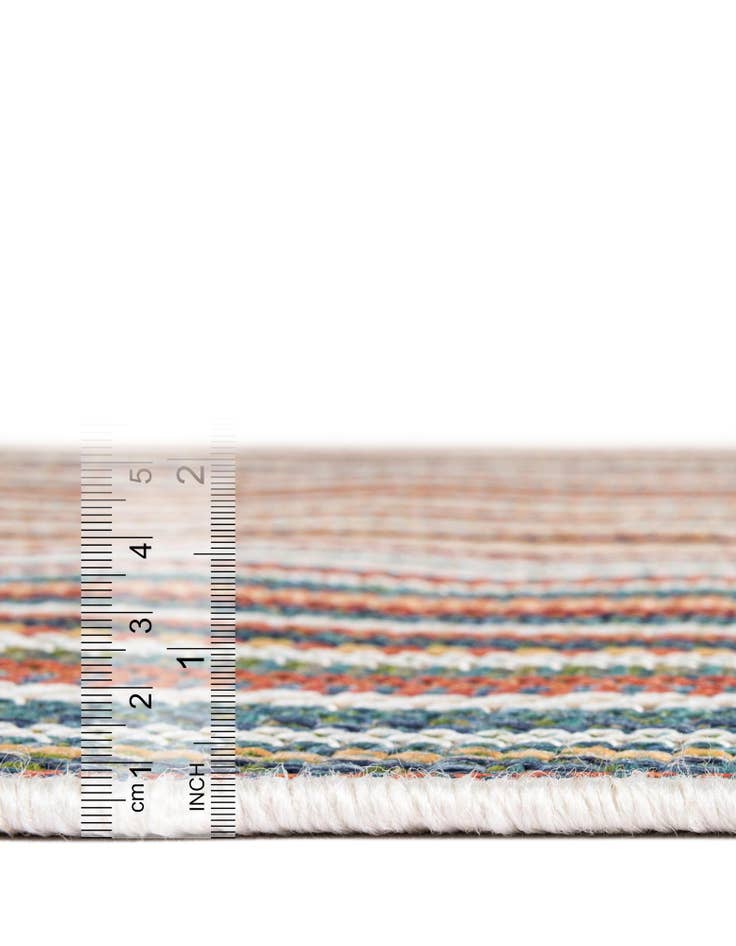 Detail image of  12' x 12'  Washable Baja Indoor / Outdoor Square Rug