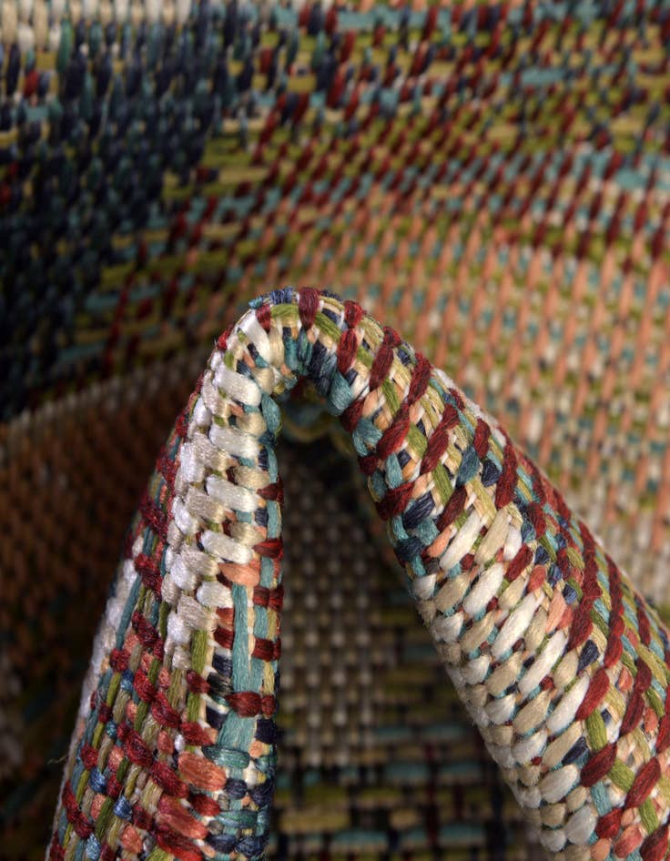 Detail image of  12' x 12'  Washable Baja Indoor / Outdoor Square Rug