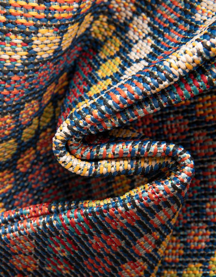 Detail image of  10' x 10'  Washable Baja Indoor / Outdoor Square Rug