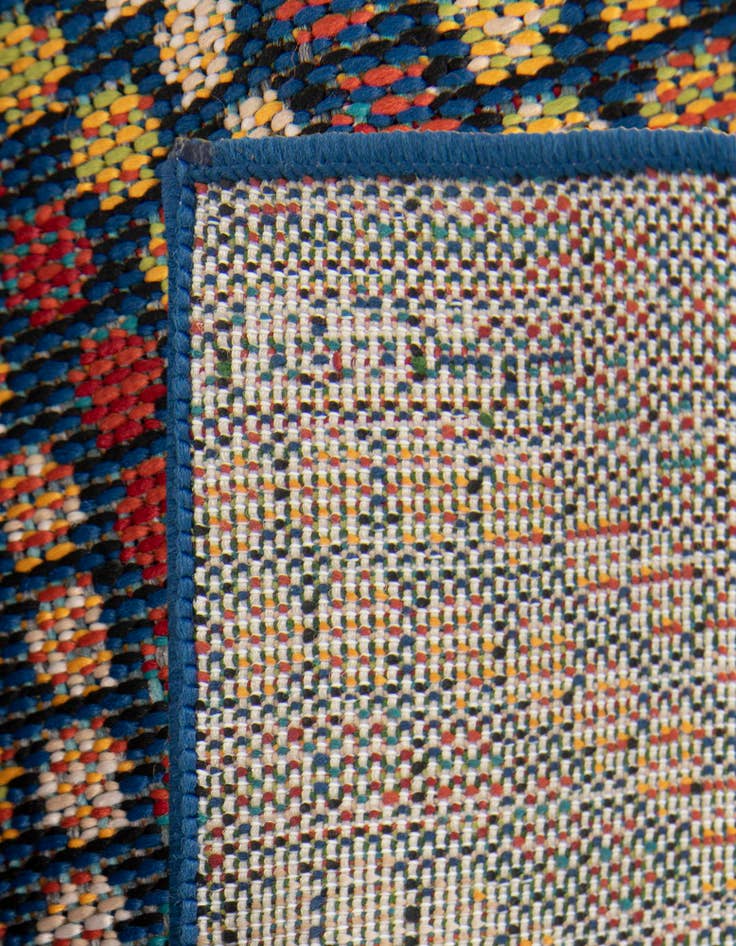 Detail image of  10' x 10'  Washable Baja Indoor / Outdoor Square Rug