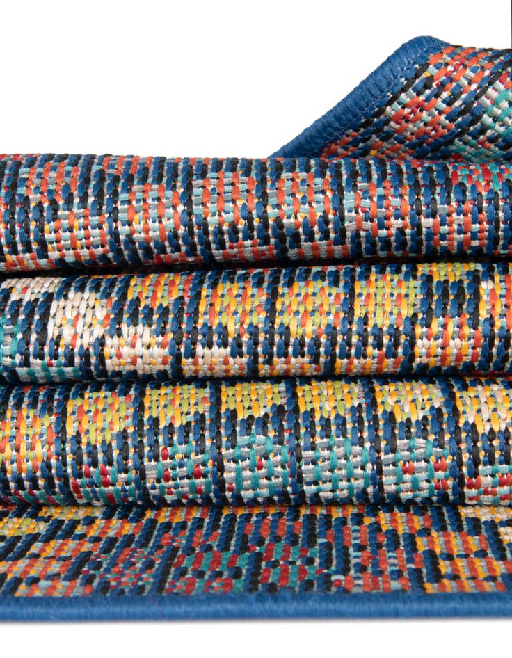 Detail image of  10' x 10'  Washable Baja Indoor / Outdoor Square Rug