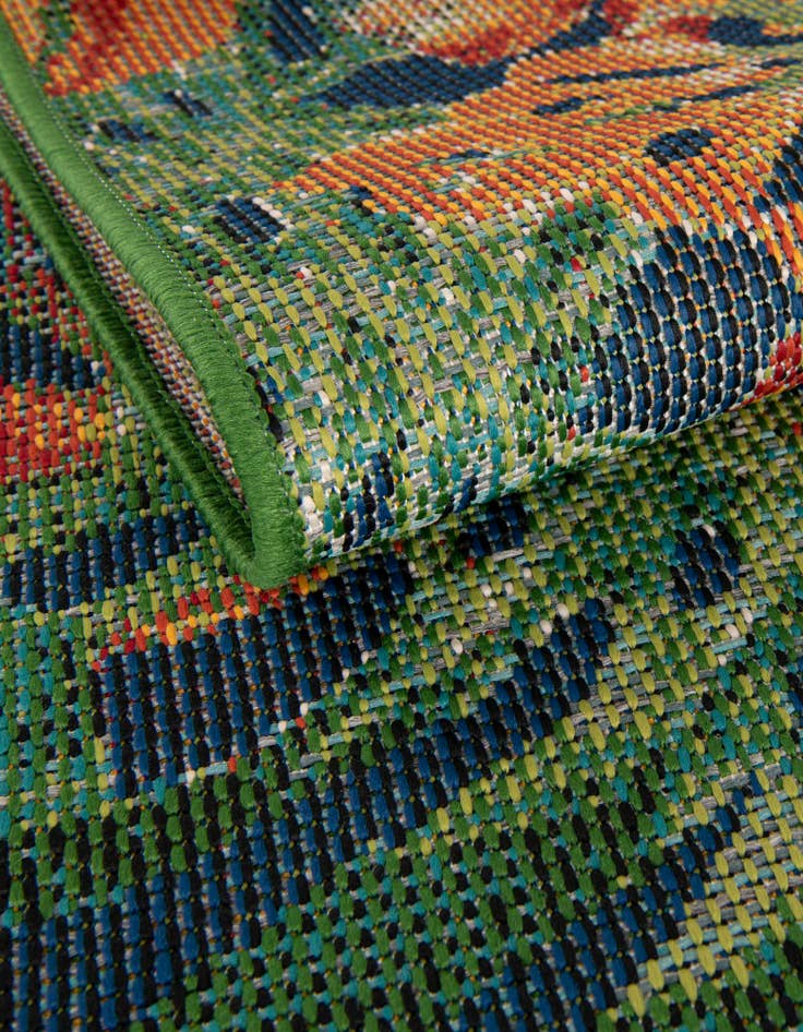 Detail image of  10' x 10'  Washable Baja Indoor / Outdoor Square Rug