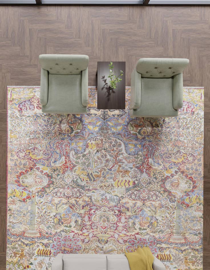 Detail image of  5' 1 x 5' 1 Boutique Square Rug