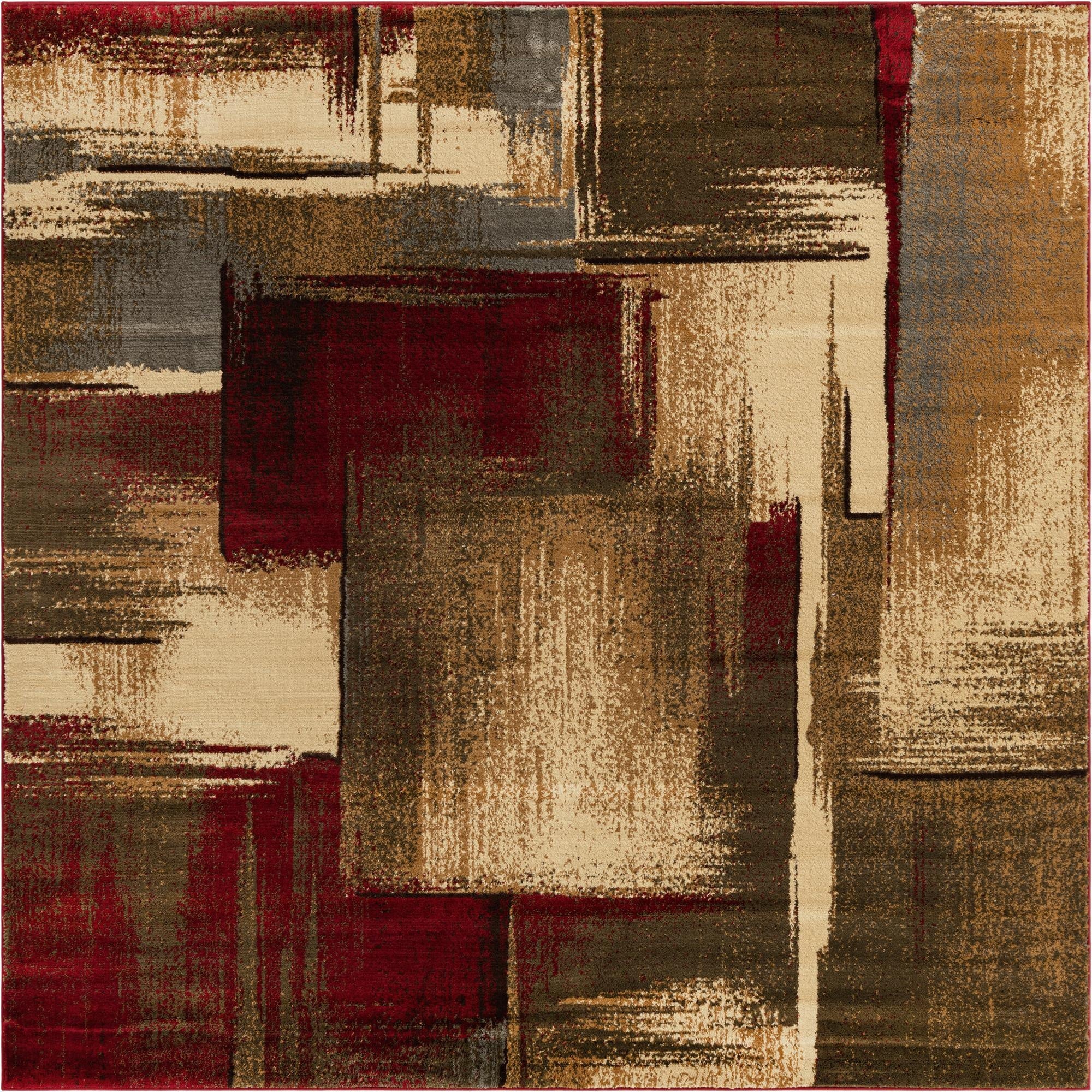  7' x 7' Cafe Square Rug